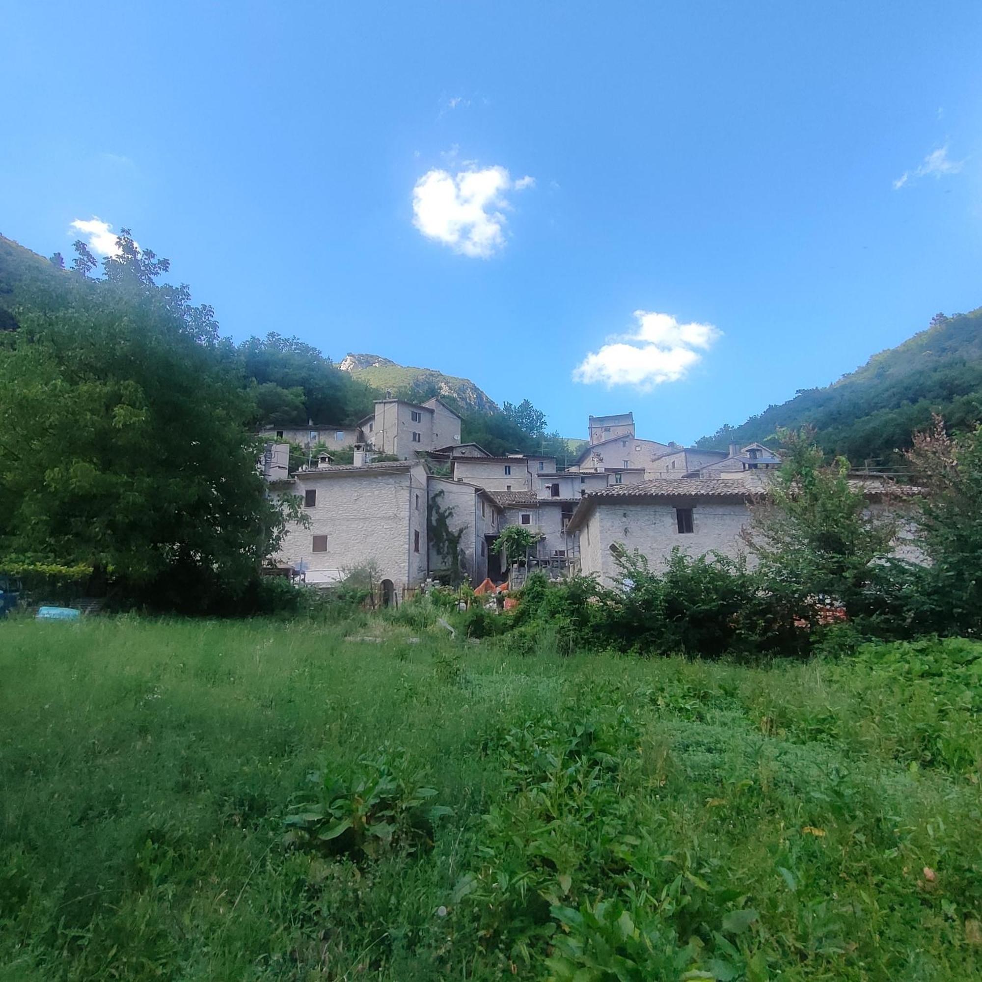 Umbria Valnerina , Il Tartuffo, Near Spoleto Leilighet Scheggino Eksteriør bilde